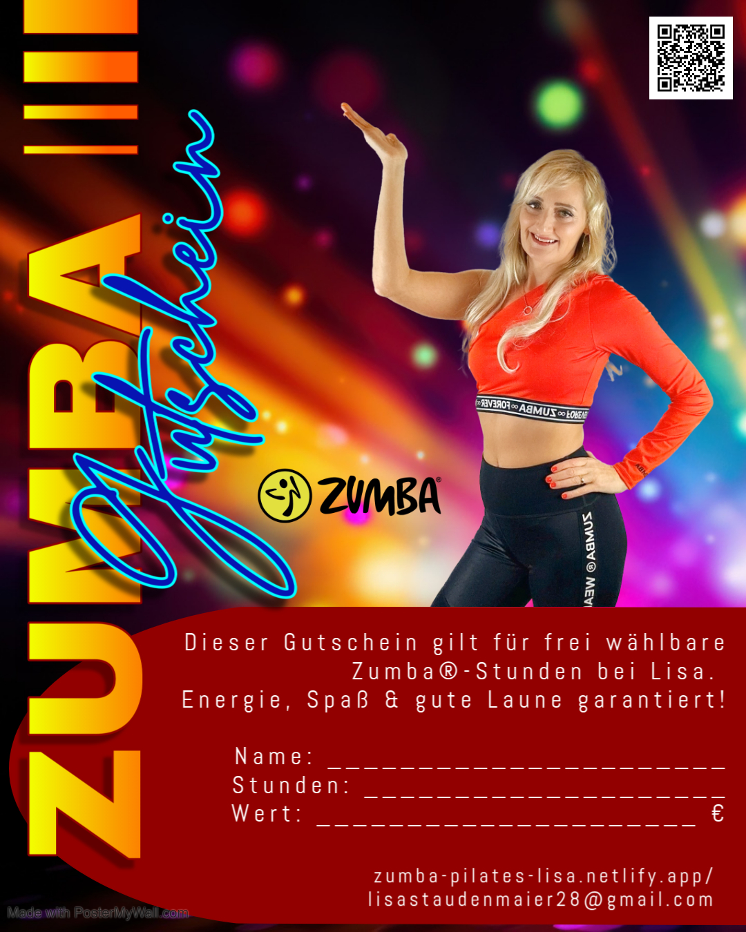 GUTSCHEIN ZUMBA